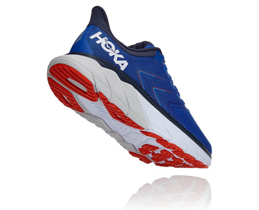 Tenis Hoka One One Masculino Azuis - Arahi 5 - 826-MPRQGS